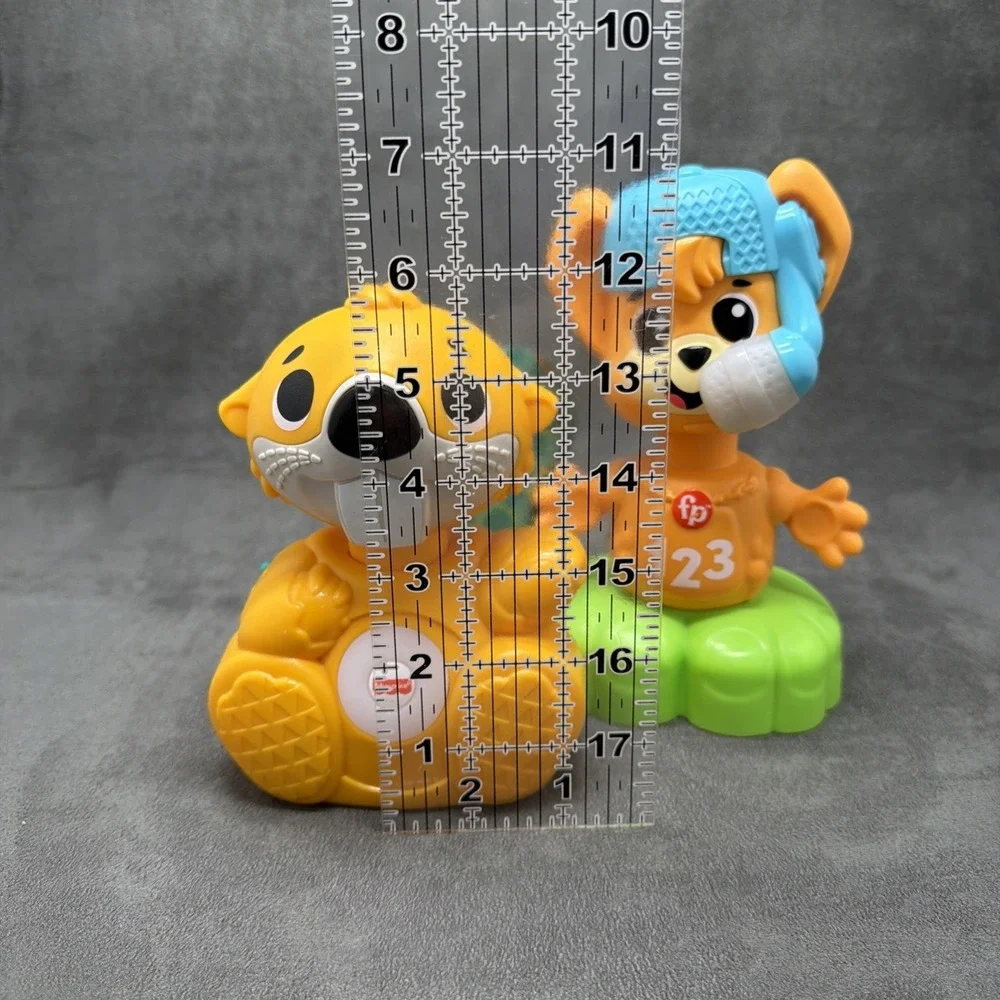 Fisher-Price Linkimals SMALL Opposites Fox & Boppin' Beaver Musical Toys